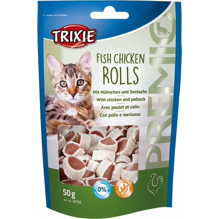 Trixie Premio Rolnice Riba/Piletina 50g