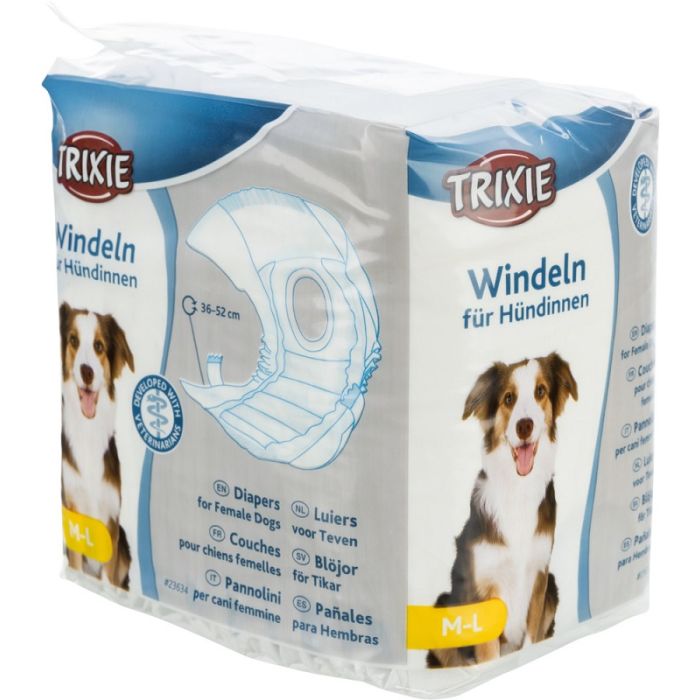 Trixie Pelene za Ženke M-L 12 kom.