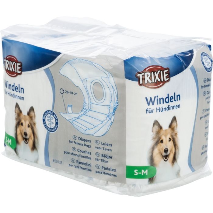 Trixie Pelene za Ženke S-M 12 kom.