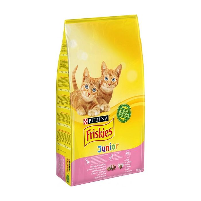 Friskies Cat Junior Piletina i Povrće 10kg