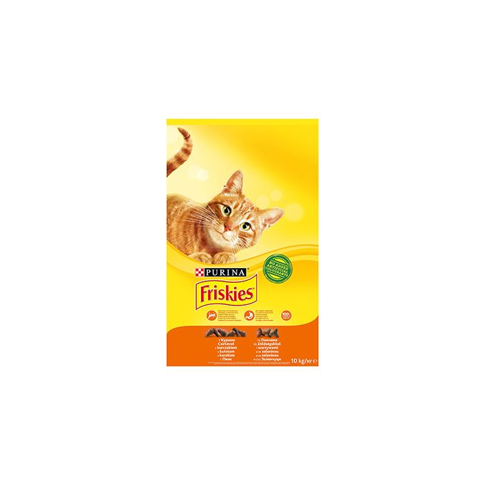 Friskies Cat Piletina i Povrće 10kg
