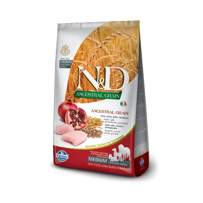N&D Low Grain Medium Chicken & Pomegranate 12kg
