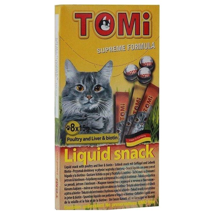 Tomi Liquid Snacks Živina 8 kom.