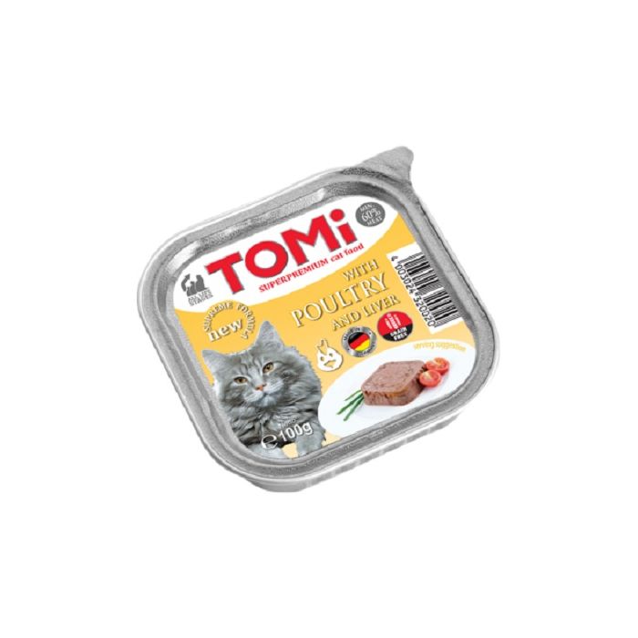 Tomi Mačka Pašteta Živina i Jetra 100g