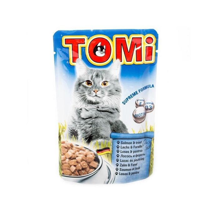 Tomi Mačka Kesica Losos i Pastrmka 100g