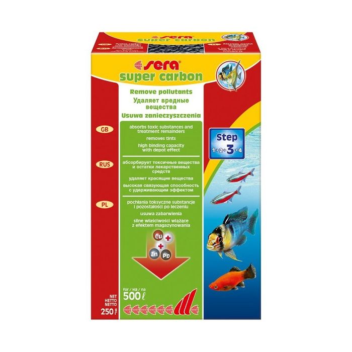 Sera Super Carbon 250g