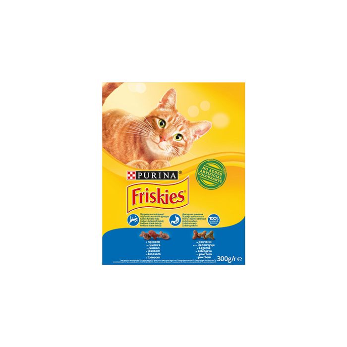 Friskies Cat Losos i Povrće 300g