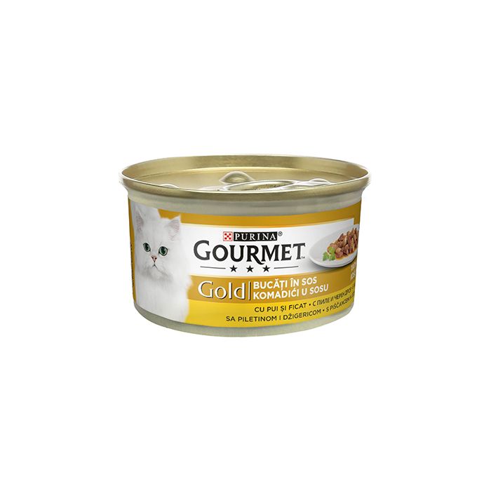 Gourmet Gold Chunks In Gravy Piletina i Džigerica 85g
