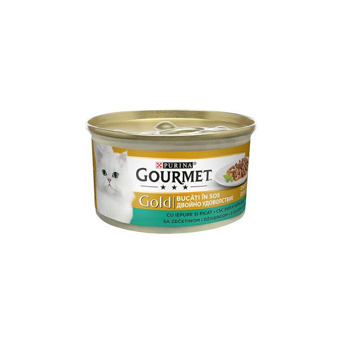 Gourmet Gold Duo Zečetina i Džigerica 85g