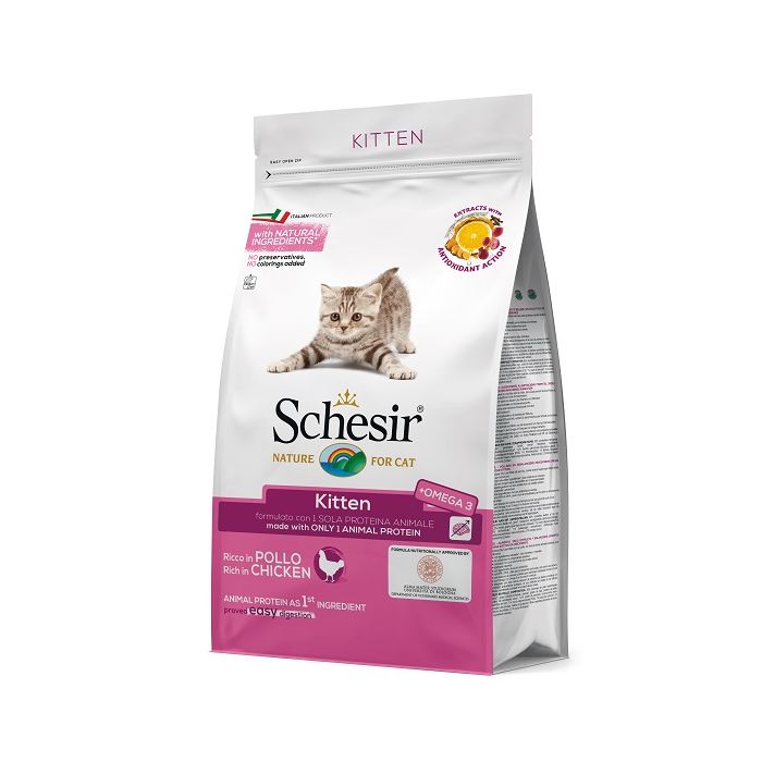 Schesir Dry Kitten Piletina 400g