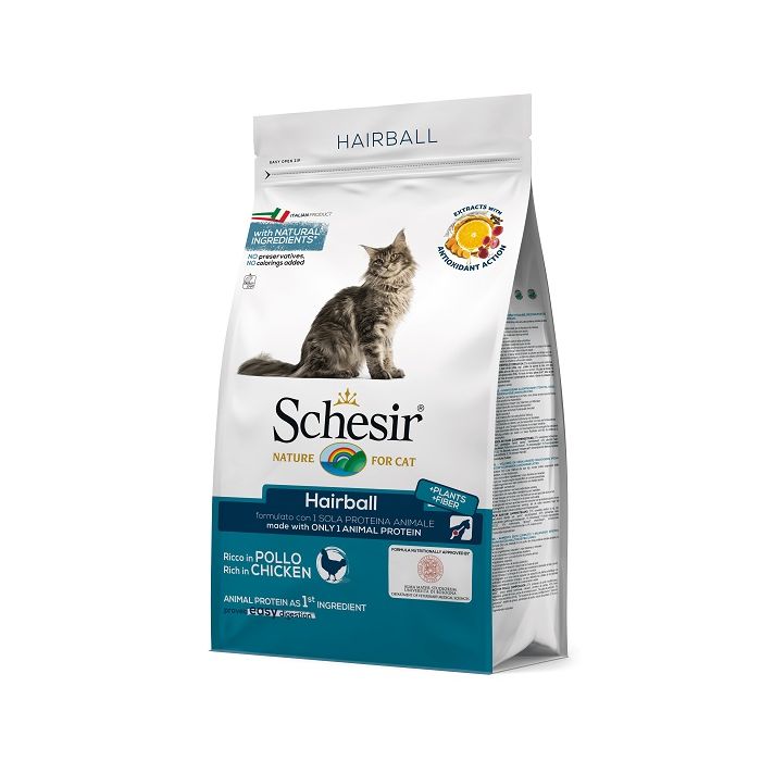Schesir Dry Cat Hairball Piletina 400g