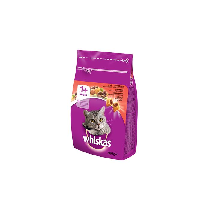 Whiskas Briketi Govedina 300g