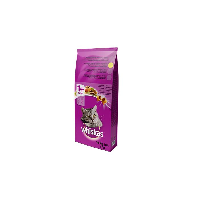 Whiskas Briketi Piletina 14kg