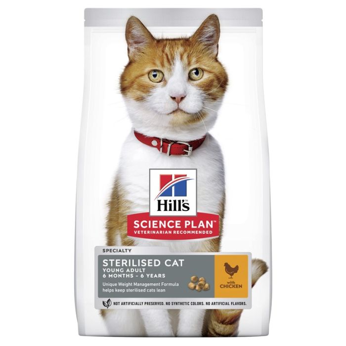 Hill's Sterilised Cat Young Adult Piletina 1,5kg
