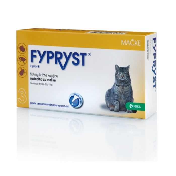 Fypryst Antiparazitska Ampula za Mačke 50mg / 0,5ml