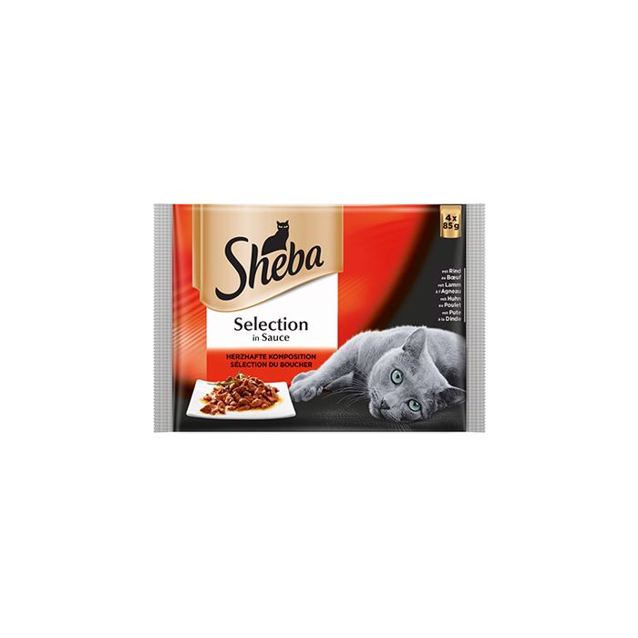 Sheba Kesice Mešani Izbor 4x85g