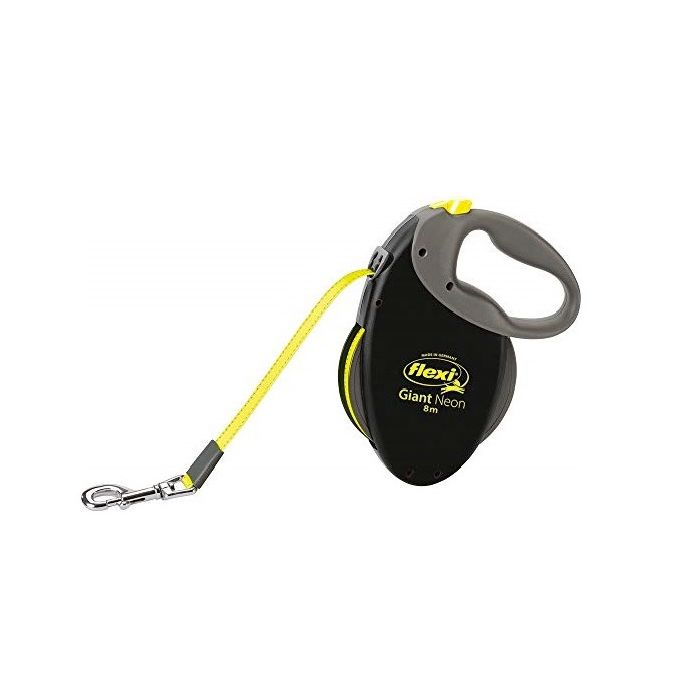 Flexi Povodac Giant XL Traka Crni 8m