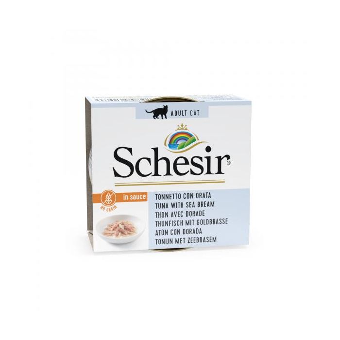Schesir Cat Tunjevina i Orada u Prirodnom Sosu 70g