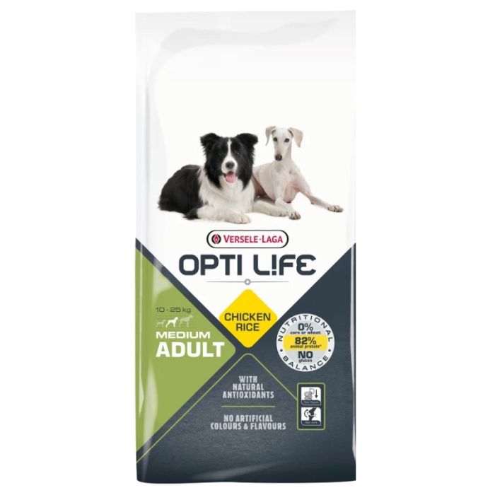 Versele-Laga Opti Life Adult Medium Piletina 12,5kg