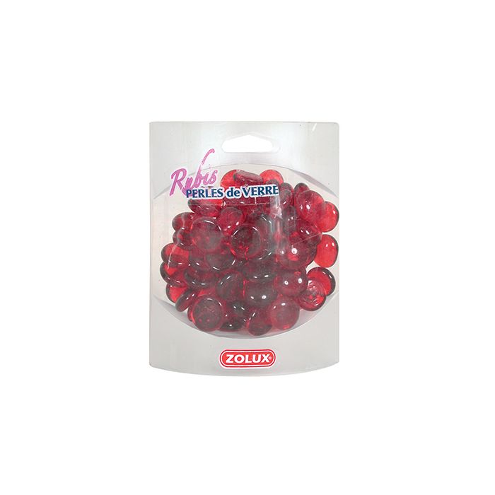 357519 Zolux Staklene Perle Rubin 390g