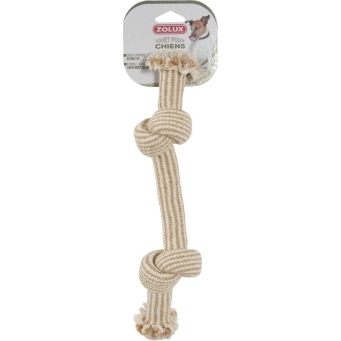 480386 Zolux Igračka Kanap Sa 2 Čvora Natural 30cm