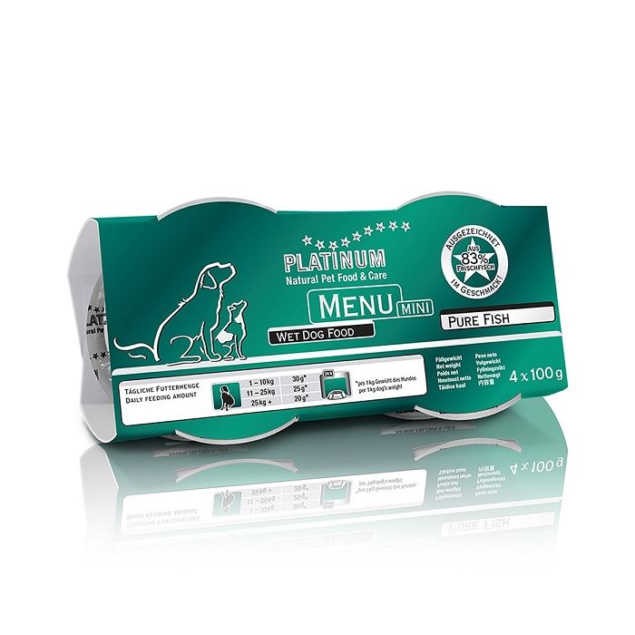 Platinum Menu Mini Pure Fish 4x100g