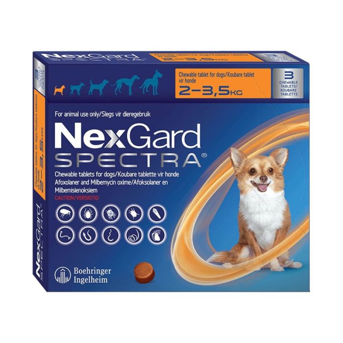 NexGard Spectra za Pse 2-3,5kg / 1 kom.