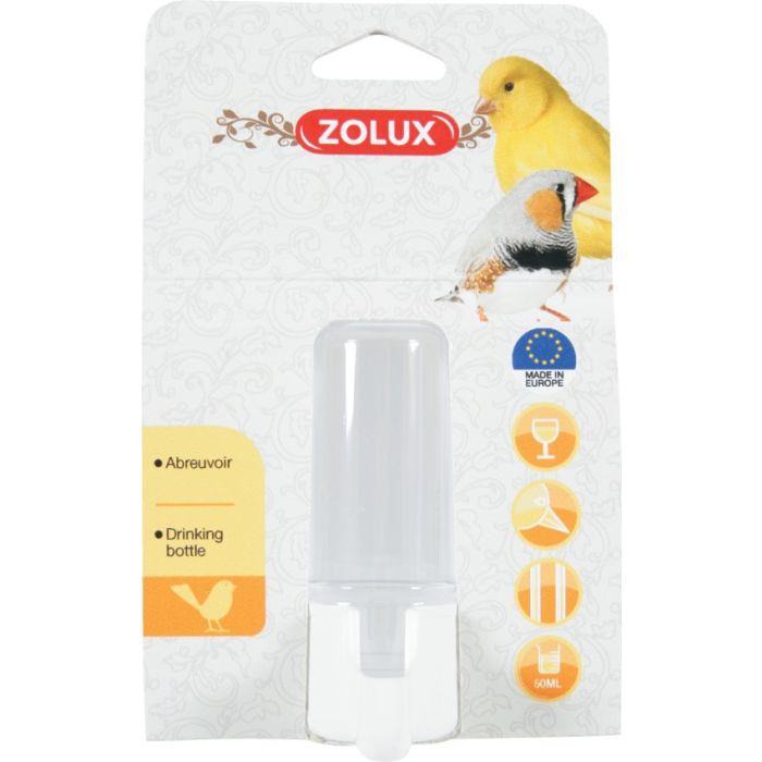 134078 Zolux Pojilica Uspravna Sa Pipkom 50ml