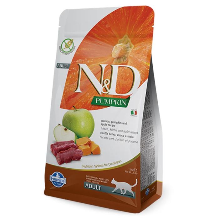 N&D Cat Pumpkin Venison & Apple 1,5kg