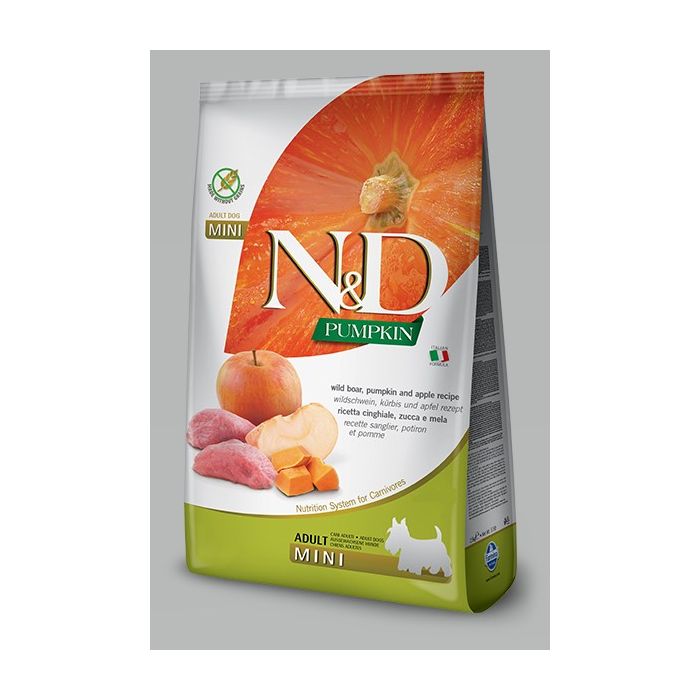 N&D Pumpkin Mini Boar & Apple 800g