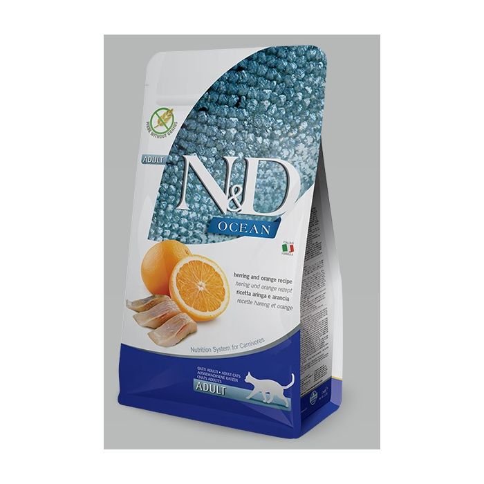 N&D Ocean Cat Herring & Orange 300g