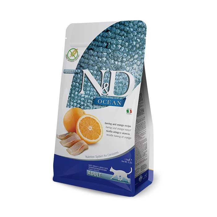 N&D Ocean Cat Herring & Orange 1,5kg