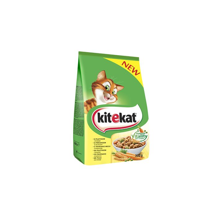 Kitekat Briketi Piletina i Povrće 300g