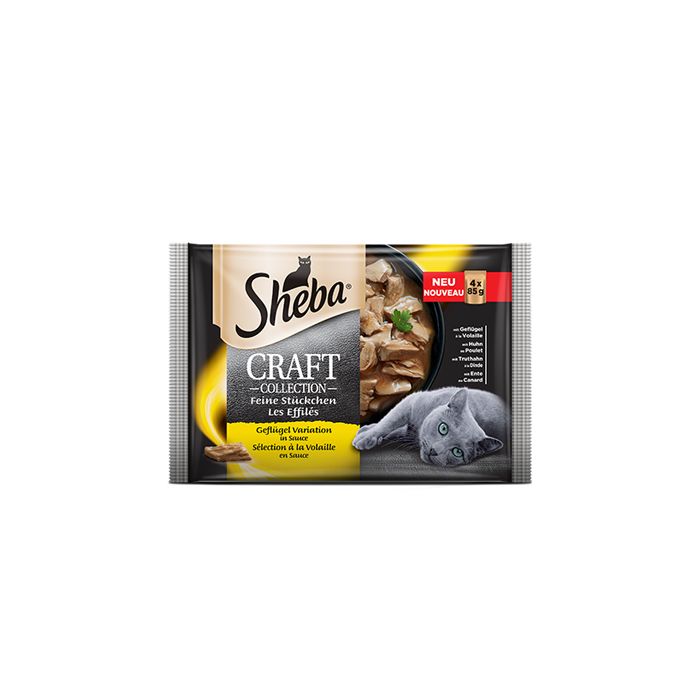 Sheba Craft Izbor Živine 4x85g