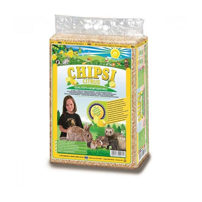Chipsi Piljevina Citrus 3,2kg
