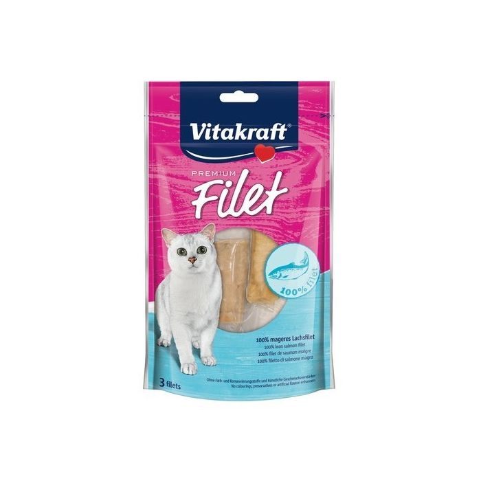 Vitakraft Premium Poslastica Fileti Lososa 54g