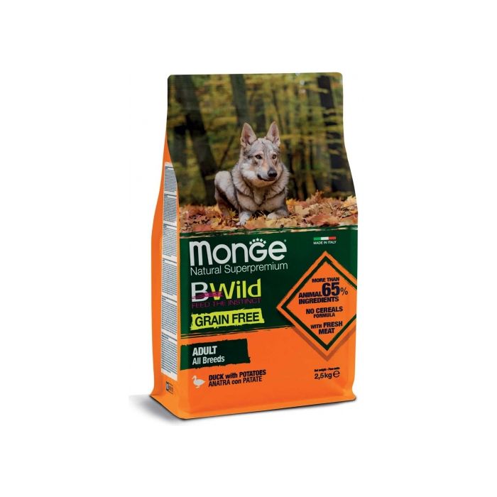Monge BWild All Breeds Grain Free Pačetina i Krompir 2,5kg