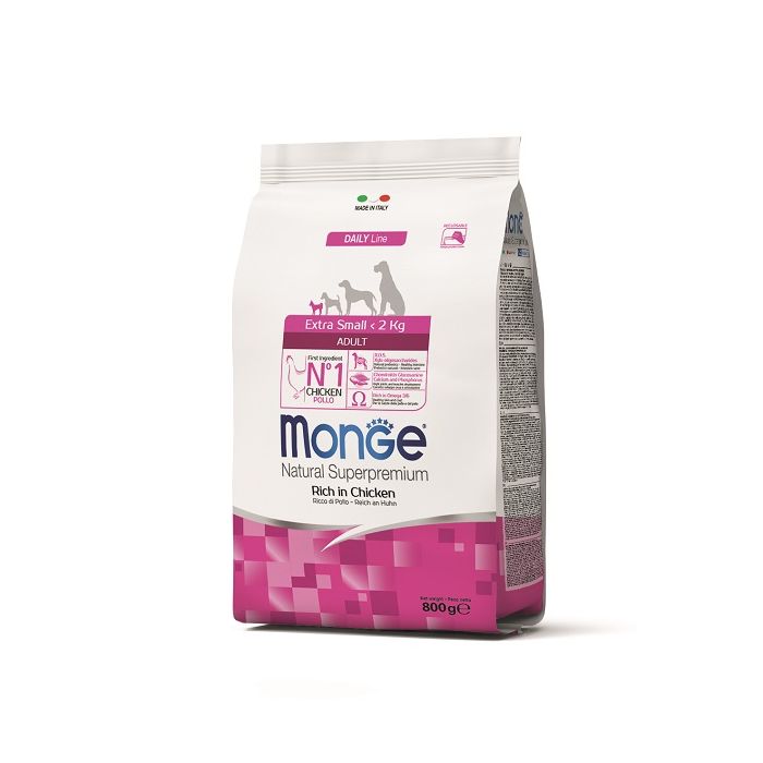Monge Extra Small Adult Piletina 800g