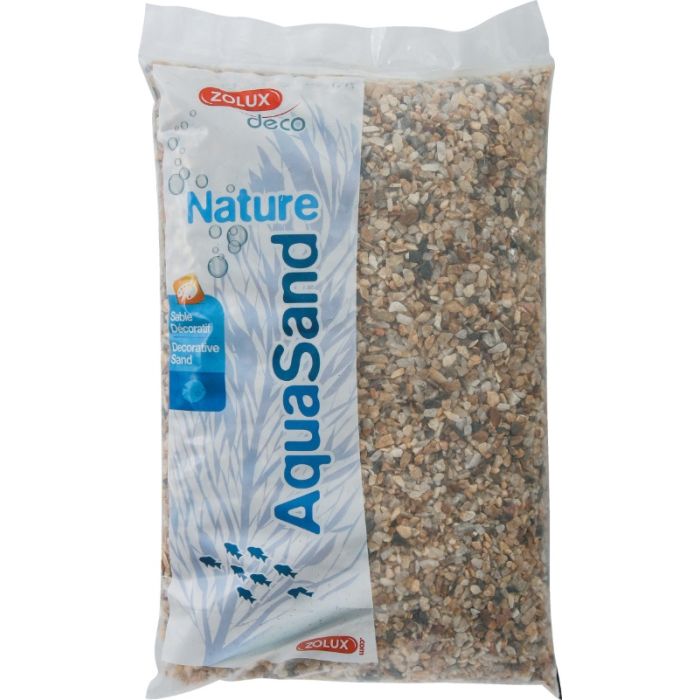 346433 Zolux Podloga Aquasand Nature Veliki Kvarc 5Kg