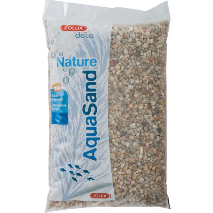 346435 Zolux Podloga Aquasand Nature Žuti Kvarc 5Kg