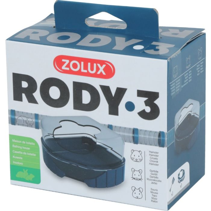 206041 Zolux Rody3 Toalet Za Glodare Plava