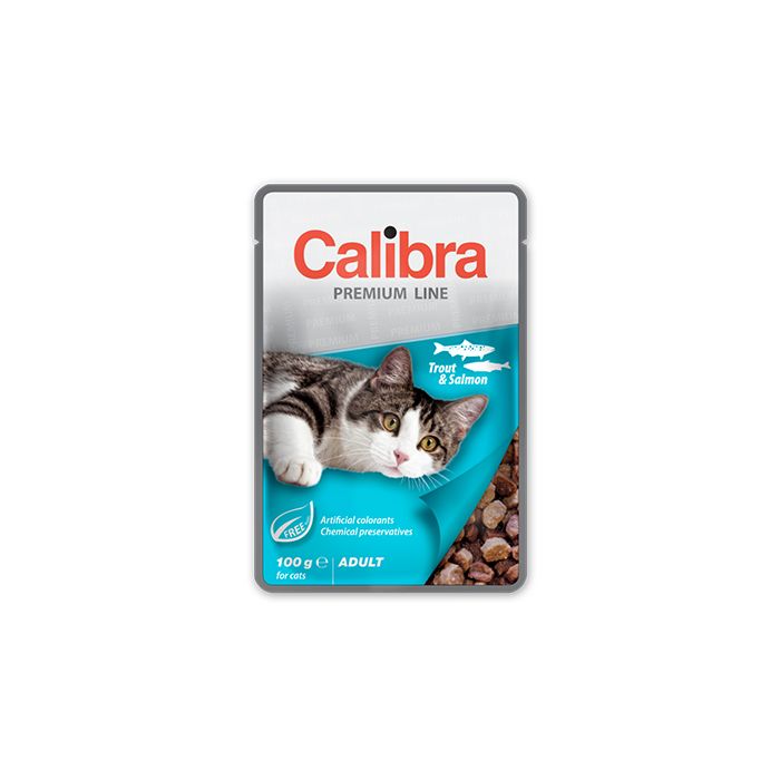 Calibra Cat Premium Adult Kesica Pastrmka i Losos 100g