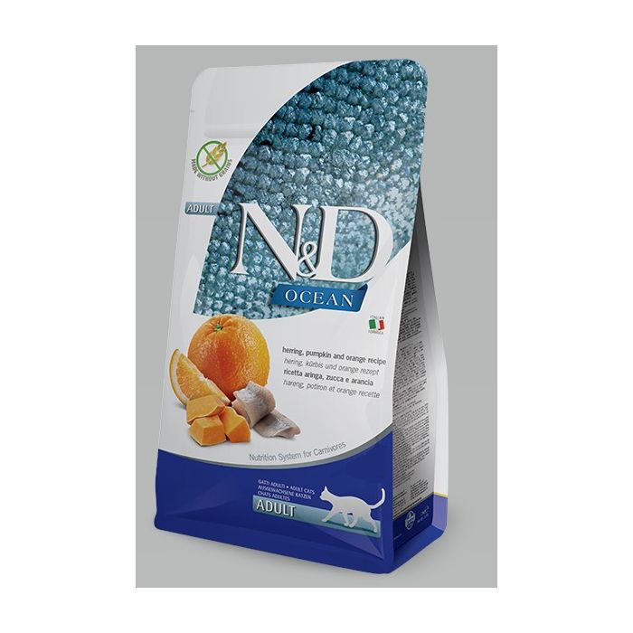 N&D Ocean Cat Herring, Pumpkin & Orange 300g