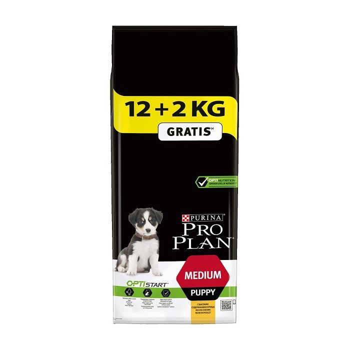 Pro Plan Medium Puppy OptiStart 12+2kg