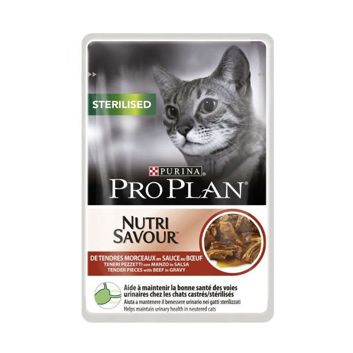 Pro Plan Nutri Savour Sterilised Govedina 85g