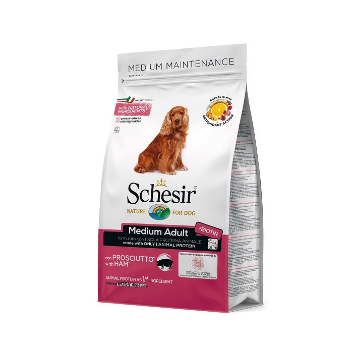 Schesir Dry Medium Adult Ham 3kg
