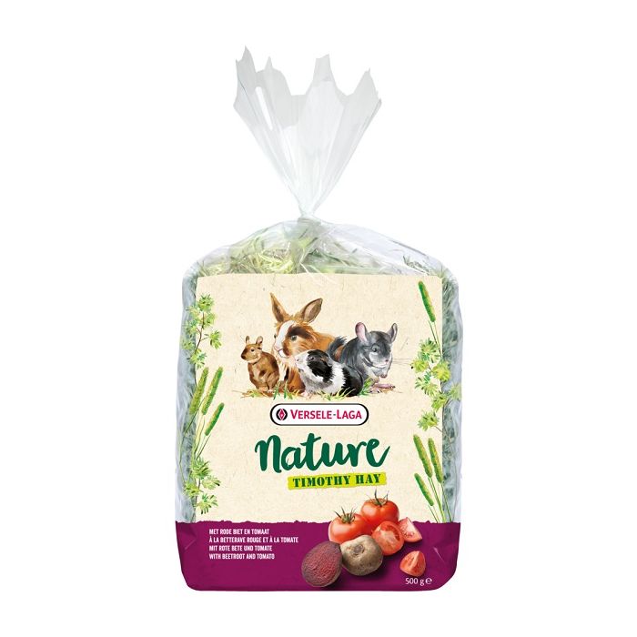 Versele-Laga Nature Timothy Hay Beetroot & Tomato 500g