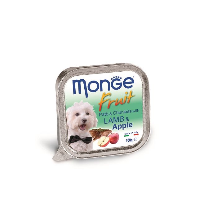 Monge Fruit Jagnjetina i Jabuka 100g
