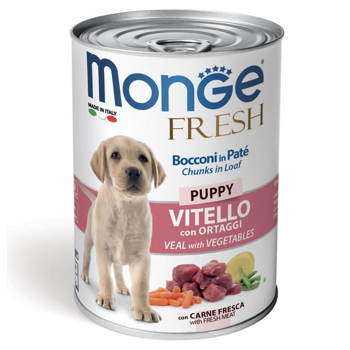 Monge Fresh Puppy Teletina i Povrće 400g