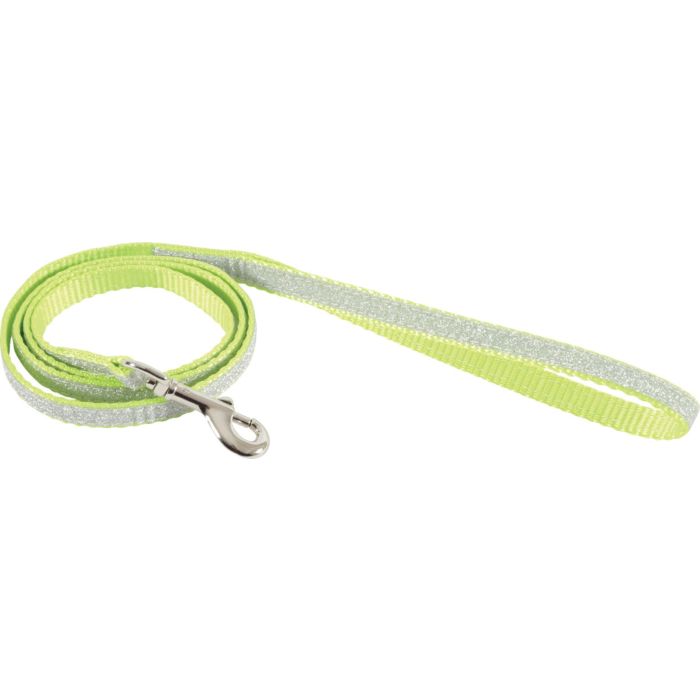 520023VER Zolux Shiny Nylon Povodac Zeleni
